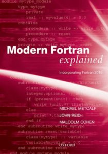 Cover of "Modern Fortran Explained: Incorporating Fortran 2018"